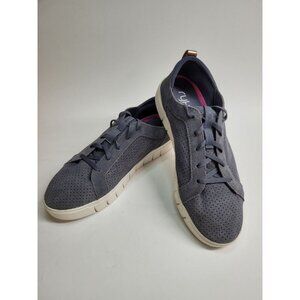 Ryka shoes Women's 8.5W Haiku, gray leather perforated